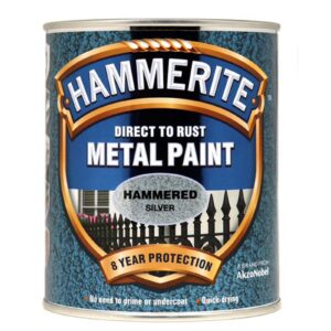 Hammerite Hammered 750 mL Silver