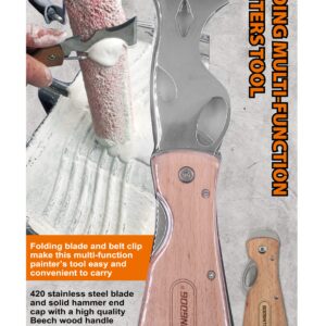 Rolling Dog Painters Multifunctional Folding Tool -