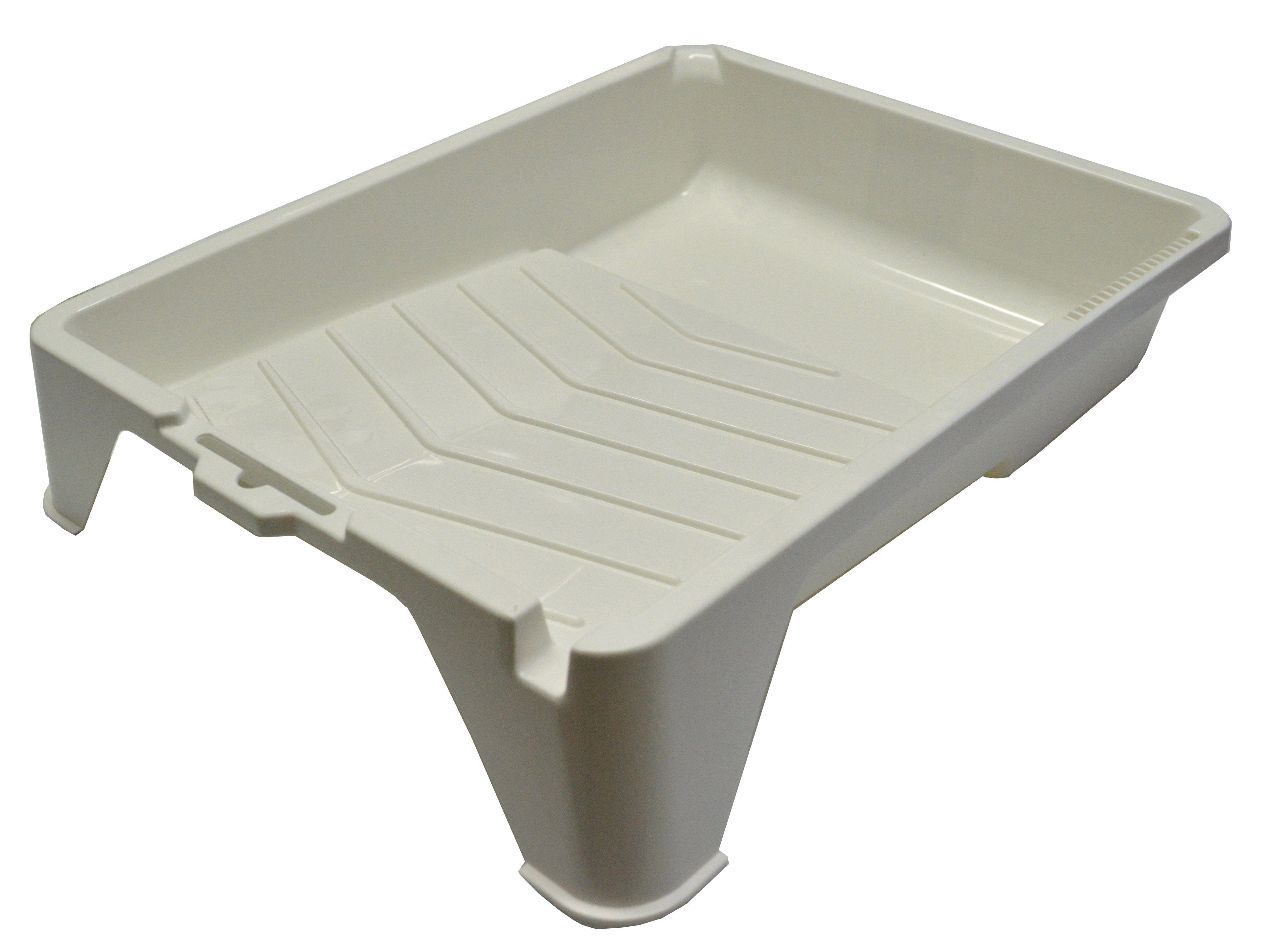 Rolling Dog Paint Roller Tray Plastic Legless 230mm (replaces PTRAY230)