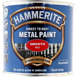 Hammerite Smooth 250 mL Red