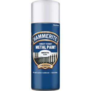 Hammerite Smooth 400 mL Aerosol Silver