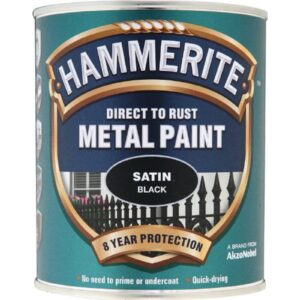 Hammerite Satin 750 mL Black