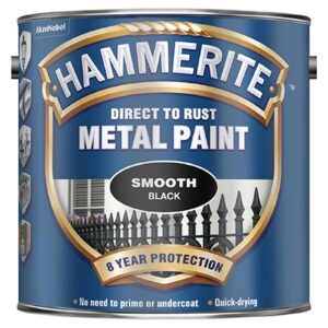Hammerite Smooth 2.5 L Black