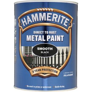 Hammerite Smooth 5 L Black