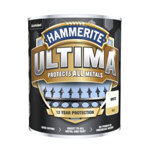 Hammerite Ultima Metal Matt 750 mL White