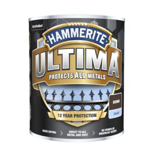 Hammerite Ultima Metal Smooth 750 mL Brown