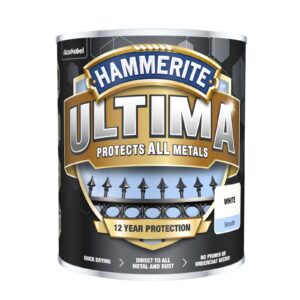 Hammerite Ultima Metal Smooth 750 mL White