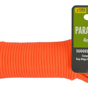 Xcel Paracord 550 - 4mm x 30m Hank Orange