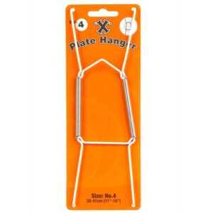 Bayonet X Plate Hanger - Wire Type No.4 28 - 41cm