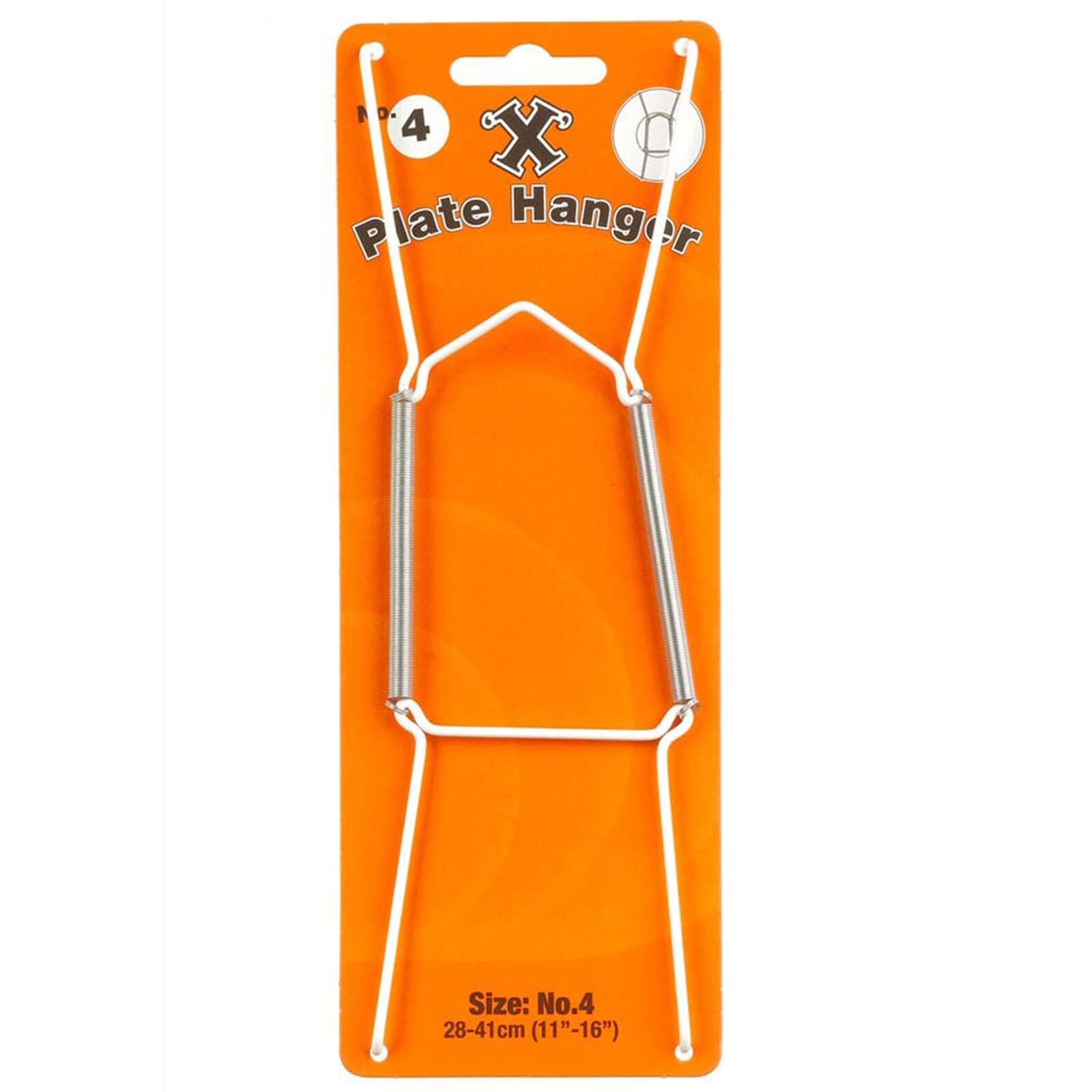 Bayonet X Plate Hanger - Wire Type No.4 28 - 41cm