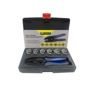 Upgrade NA7 Quick Change Ratcheting Crimper Set 7pc