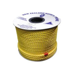 QE Rope - Yellow Polypropelene 220m Reel 6mm