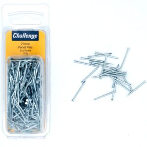 Challenge Panel Pins 25 mm 75 g Blister Pack