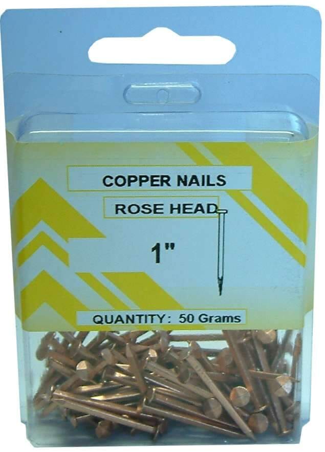 Prepax Copper Boat Nails 50gm 20mm