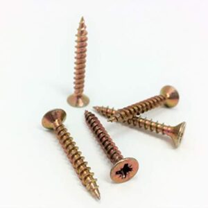 Prepax DIY SCREWS Z.P 4 Gauge 20mm CounterSunk POZI (12)