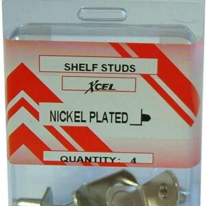 Prepax Shelf Studs - NP 4-pce 6mm