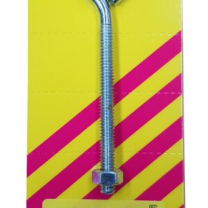 Xcel Eye Bolt & Nut ZP 75mm x 6mm Carded
