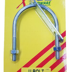 Xcel U-Bolt ZP 65mm Carded