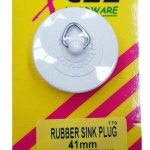 Xcel Rubber Plug 41mm Carded