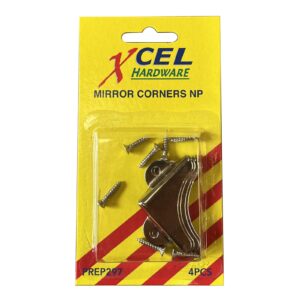 Xcel Mirror Corners NP 4-pce Carded