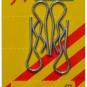 Xcel R-Clips #S8 4-pce 42mm x 2mm Carded