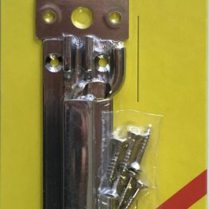 Xcel Necked Socket Bolt - CP on Brass 100mm Carded