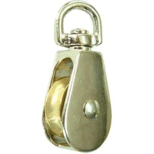 Xcel Awning Pulley Galvanised Single 25mm