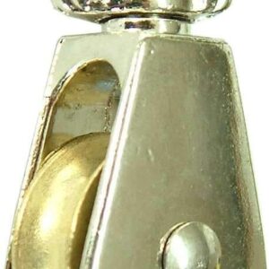 Xcel Awning Pulley Galvanised Single 38mm