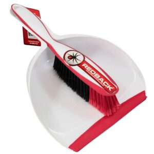 Redback Dust Pan Set - Deluxe White
