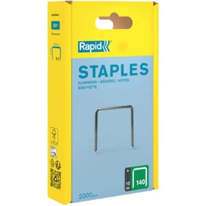 Rapid Staple Gun - Replacement Staples 2000-pce 140/10