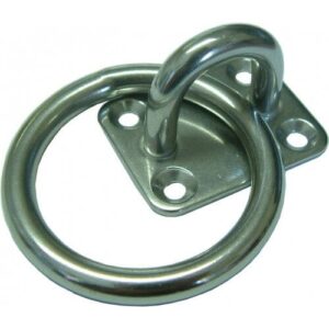 Xcel Deck Plate with Ring Stainless Steel #S320 8mm x 45mm