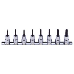 Koken RS3025/8-IP Torx Plus Bit Socket Set on Rail 8pc 3/8"Dr 20IP-55IP