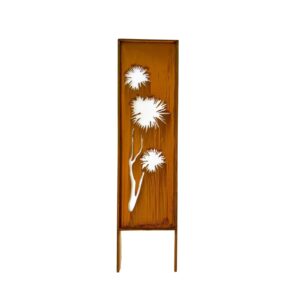 Omni Rustic Garden Screen - Cabbage Tree (Single Screen)
