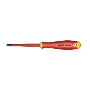 Felo 417 Ergonic E/Slim Insulated Plus/Minus Screwdriver Size Z2 Hardened Tip