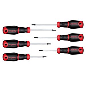AmPro Power Grip Screwdriver Set Star T10-T30 6-Piece
