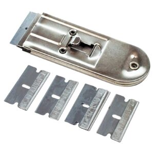 AmPro Retractable Safety Scraper with 5 Blades