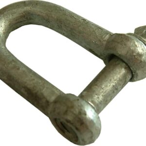 Xcel D Shackle Standard Galvanised 6mm