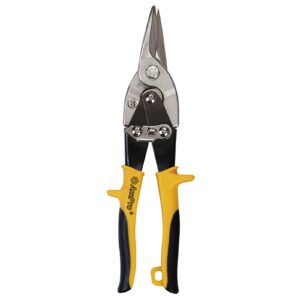 AmPro Aviation Tin Snips Straight Yellow Handle