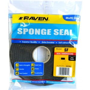 Raven Spongeseal Raven Black 5959 9 x 6mm x 5m
