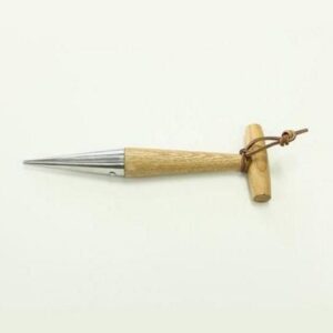Omni Stainless Steel Dibble With Ash Handle
