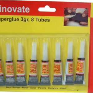 Sinovate Superglue 8-pce per card 3gm