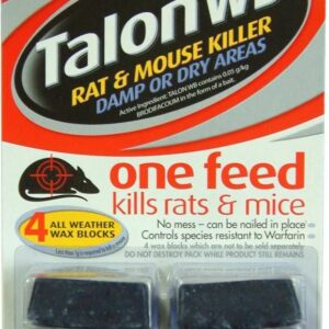 Talon  Rat & Mouse Killer Waxed Baits 72grams