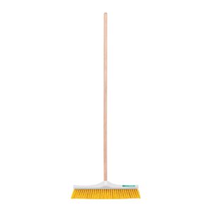 Truper Platform Broom 500mm Soft Poly Bristles with Handle