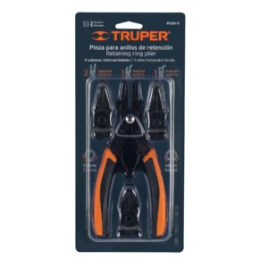 Truper Combination Circlip Plier Set - Bent/Straight - Internal/External