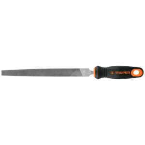 Truper Flat Smooth Cut File 200mm with handle