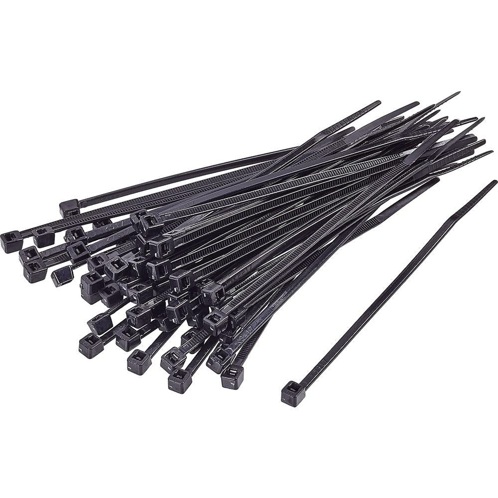 KSS Cable Tie 380 x 7.6mm Black Pack of 100