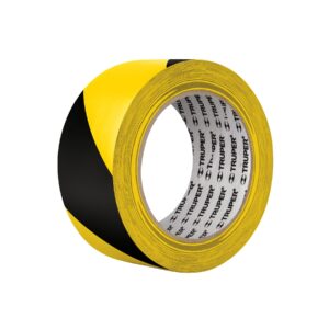 Truper Lane Marking Tape - Yellow/Black 48mm x 33m