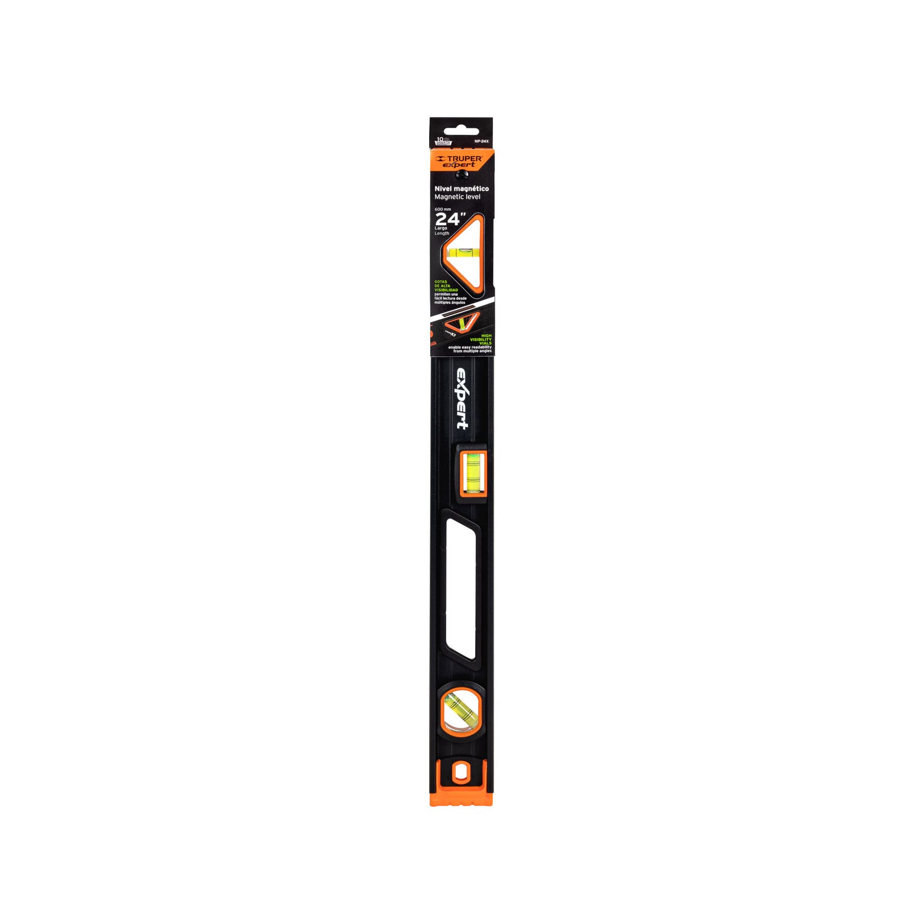 Truper Aluminium Level 600 mm Magnetic 14626