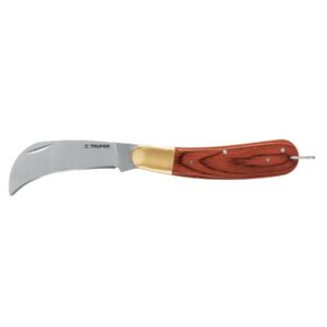 Truper Pocket Knife Curved Blade Electrician-Docking