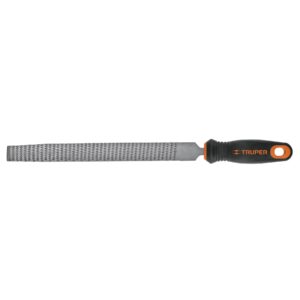 Truper Half Round Bastard Cut Rasp 250mm with handle